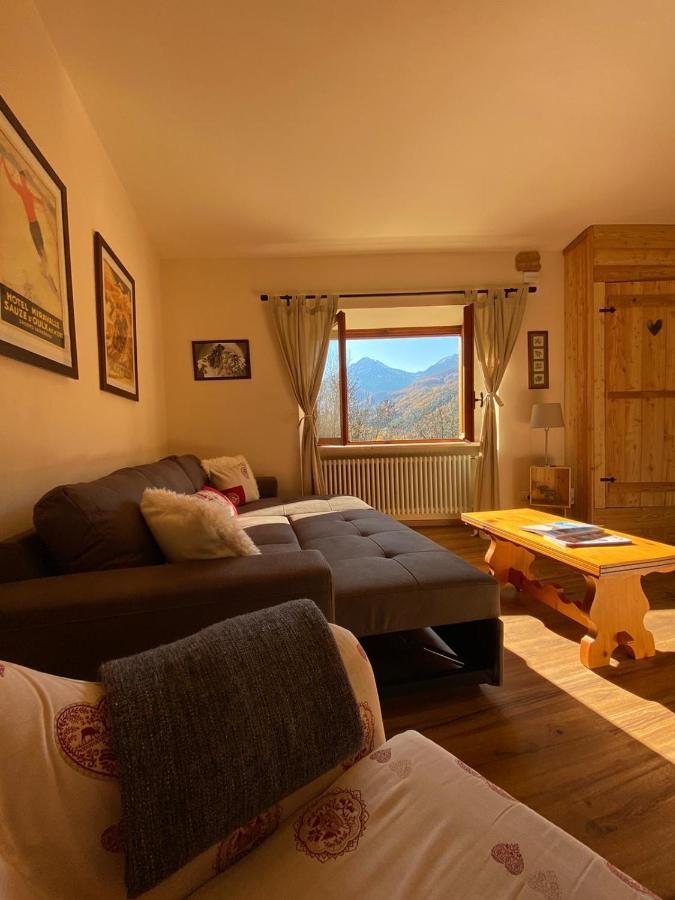 San Marco Farmhouse With A View. Oulx Dış mekan fotoğraf
