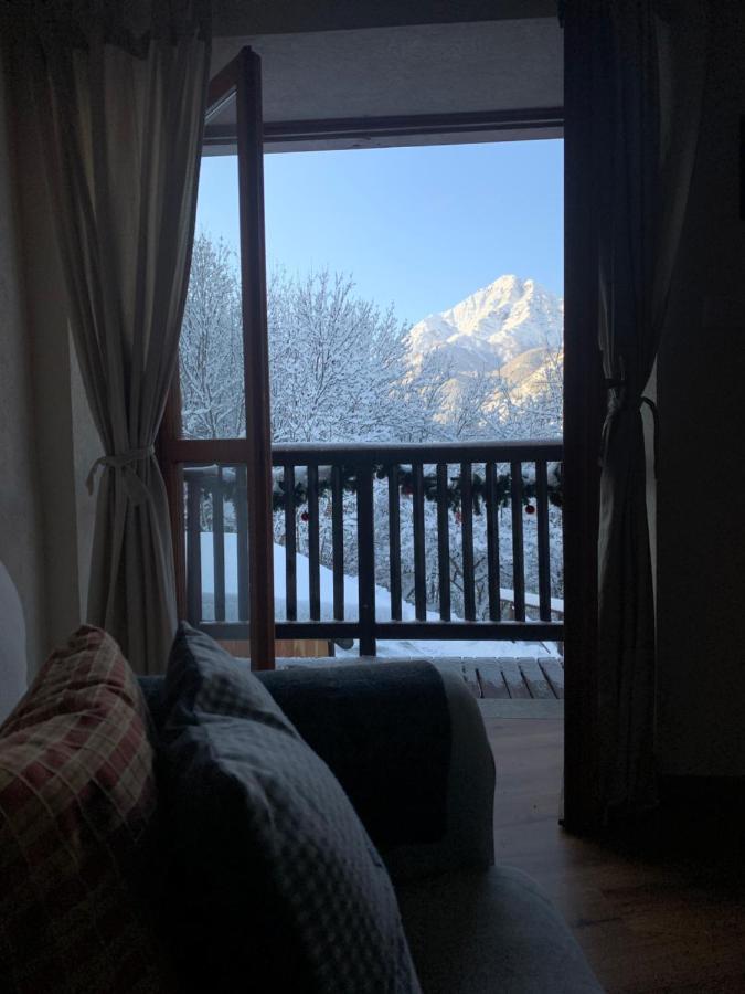 San Marco Farmhouse With A View. Oulx Dış mekan fotoğraf